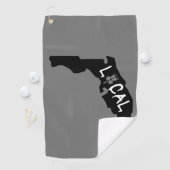 Florida Local Disk Golf Disk Handtuch (Insitu)