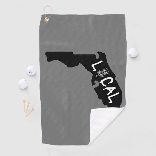 Florida Local Disk Golf Disk Handtuch (Insitu)