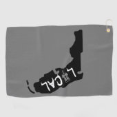 Florida Local Disk Golf Disk Handtuch (Horizontal)