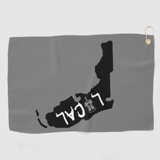 Florida Local Disk Golf Disk Handtuch (Horizontal)