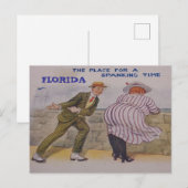 FLORIDA LUSTIGE POSTKARTE (Vorne/Hinten)