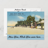 Florida, Madeira Beach, Sans Souci Lodge Inc. Postkarte (Vorne/Hinten)