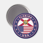 Florida Magnet (Vorderseite/Rückseite)