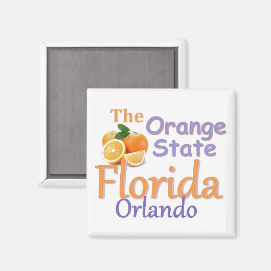 FLORIDA Magnet (Vorderseite/Rückseite)
