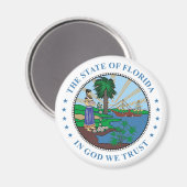 Florida Magnet (Vorderseite/Rückseite)