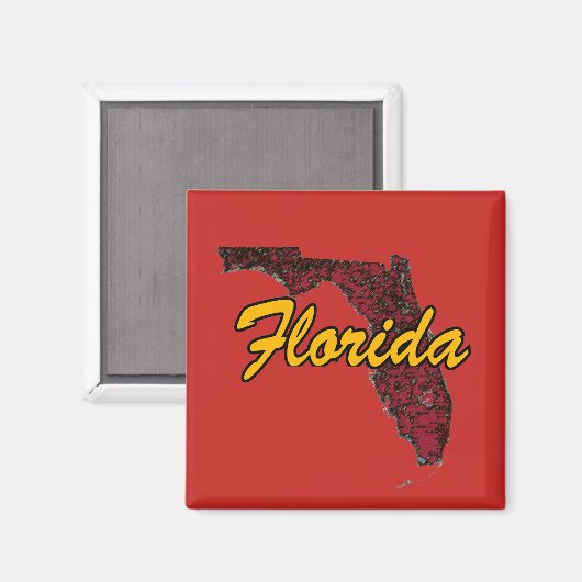 Florida Magnet (Vorderseite/Rückseite)