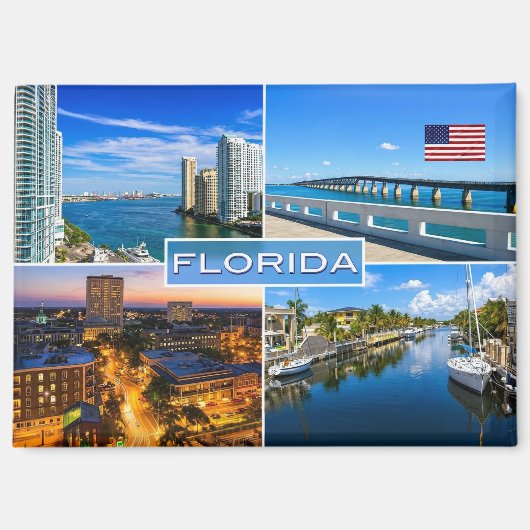 FLORIDA, MAGNET (Vorderseite)