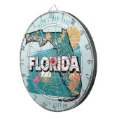 Florida Man Cave Individuelle Name Est Date Dartscheibe (Vorderseite rechts)