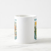Florida Man -Coastal Fishing Boat- Retro Fisherman Kaffeetasse (Mittel)