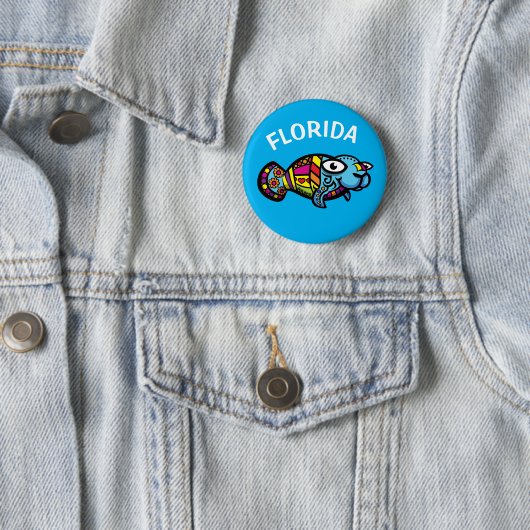 Florida Manatee Button (Beispiel)