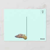 Florida Manatee und Baby Postkarte (Rückseite)