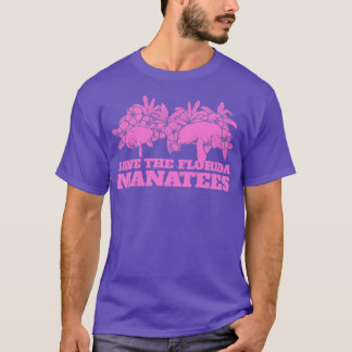 Florida Manatees Floaty Potato Sea Cow gerettet T-Shirt