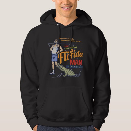 Florida-Mann Hoodie (Vorderseite)