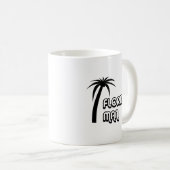 Florida-Mann lustiges Meme Kaffeetasse (VorderseiteRechts)