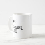 Florida-Mann lustiges Meme Kaffeetasse (Vorderseite Links)
