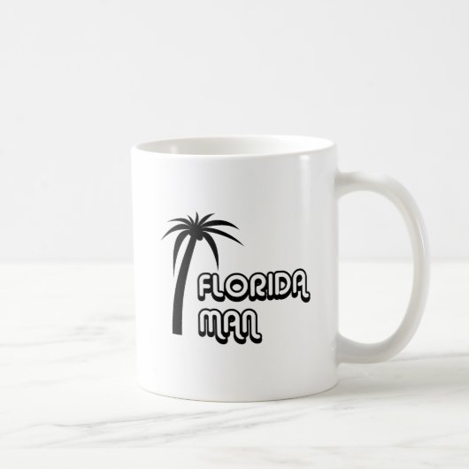 Florida-Mann lustiges Meme Kaffeetasse (Rechts)