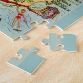 Florida Map 11x14 BIG Pieces Jigsaw Puzzle (Seite)