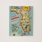 Florida Map 8x10 Jigsaw Puzzle (Vertikal)