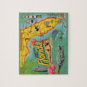 Florida Map 8x10 Jigsaw Puzzle (Vertikal)