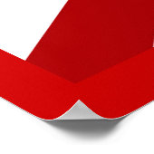 Florida Map, Bildtext und Staat Imitate Quarter Poster (Ecke)