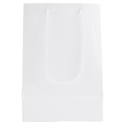 Florida Map Gift Bag Mittlere Geschenktüte (Rückseite)