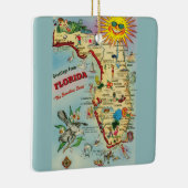 Florida Map Keramikornament (Rechts)