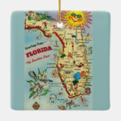 Florida Map Keramikornament (Rückseite)