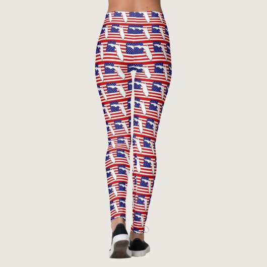 FLORIDA MAP LEGGINGS (Rückseite)