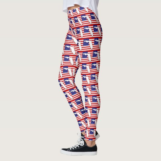 FLORIDA MAP LEGGINGS (Links)