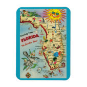 Florida Map Magnet (Vertikal)