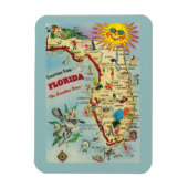 Florida Map Magnet (Vertikal)