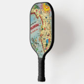 Florida Map Pickleball Schläger (Links)