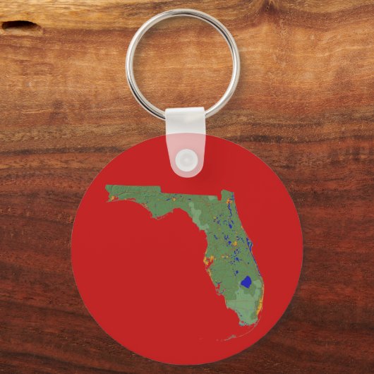 Florida Map Schlüsselanhänger (Vorderseite)