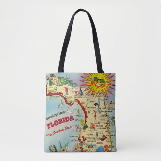 Florida Map Tasche (Vorderseite)