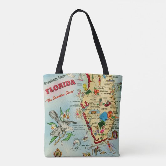 Florida Map Tasche (Rückseite)