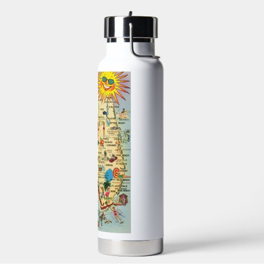 Florida Map Trinkflasche (Links)