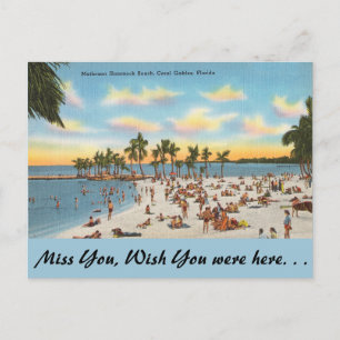 Florida, Matheson Hammock, Coral Gables Postkarte