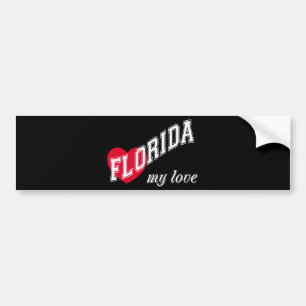 Florida meine Liebe Autoaufkleber