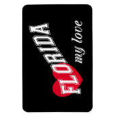 Florida meine Liebe Magnet (Vertikal)