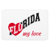 Florida meine Liebe Magnet (Horizontal)