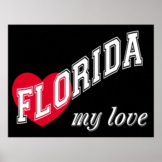 Florida meine Liebe Poster (Vorne)