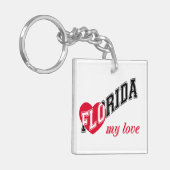 Florida meine Liebe Schlüsselanhänger (Vorderseite links)