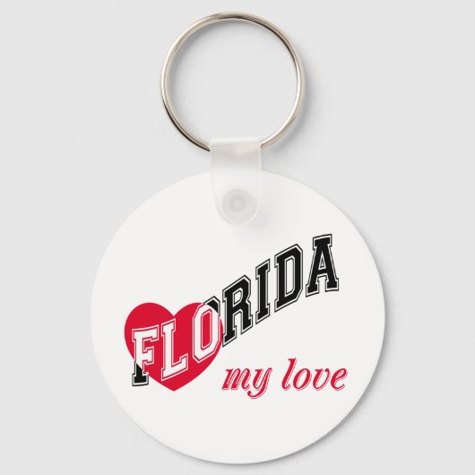 Florida meine Liebe Schlüsselanhänger (Vorderseite)