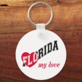 Florida meine Liebe Schlüsselanhänger (Vorderseite)