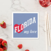 Florida meine Liebe Serviette (Beispiel)