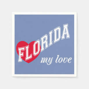 Florida meine Liebe Serviette