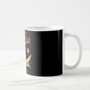 Florida Melbourne Beach Fl Surfer Surfen Angeln Kaffeetasse