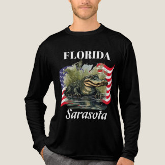 Florida Men's Bella+Canvas Long Sleeve Dark Tri-Blend Shirt