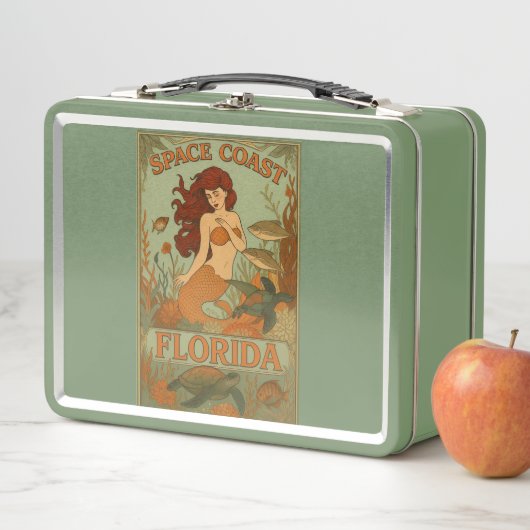 Florida Mermaid lunch box (Beispiel)