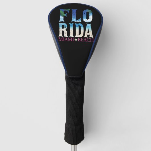 Florida, Miami Beach Golf Headcover (Vorderseite)